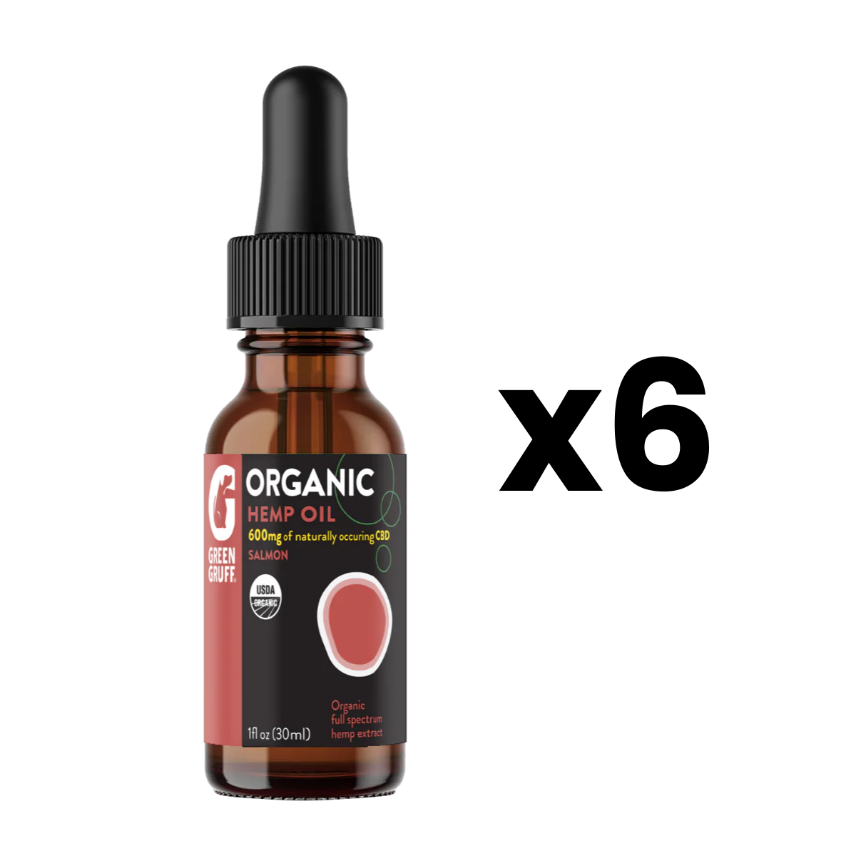 Salmon Tincture 30ml - (6-Pack)