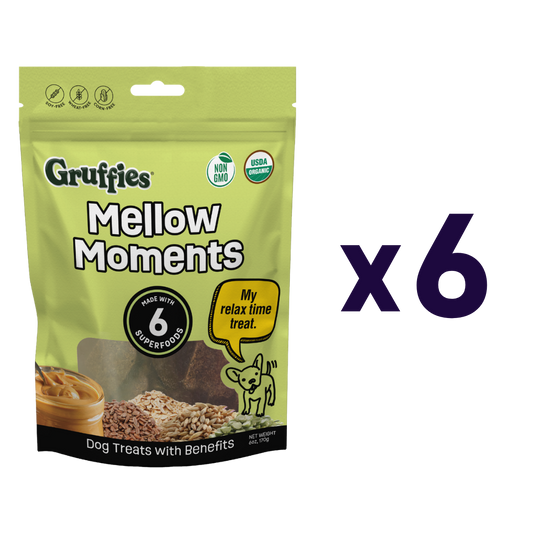 Gruffies Mellow Moments 6 oz Bags (6 Pack)